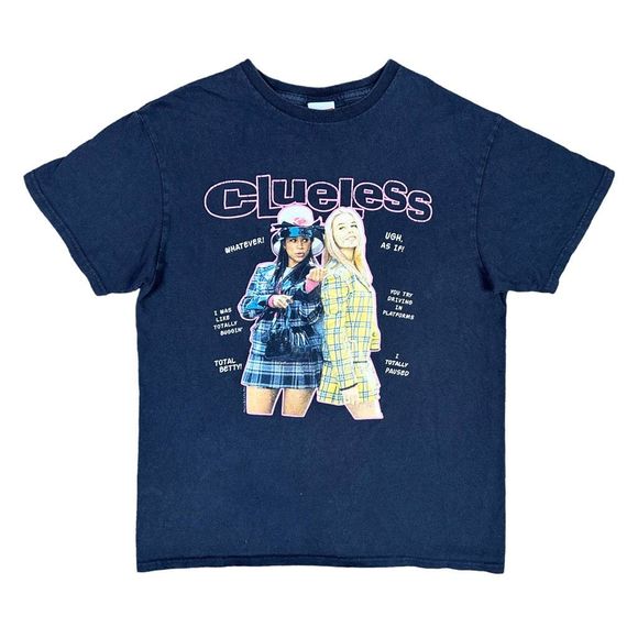 Junk Food x Revolve Clueless The Movie Crew Neck Tee - Size Small - Picture 1 of 4